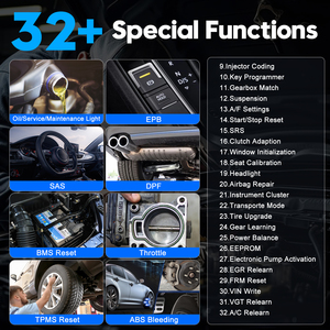 <strong>Newest</strong> X100 PAD S OBDII Car Diagnostic Tool X100 <strong>Key</strong> <strong>Programmer</strong> With 32 Kinds Special Functions X100 PADs - Product Image 5