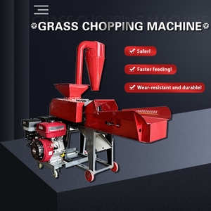 Ngang Ngô rơm cuống Shredder máy/cỏ Ủ Chua chaff Cutter Chopper máy cho gia cầm thức ăn chăn nuôi chế biến - Product Image 6