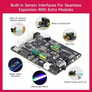 Yahboom Robot Expansion Board Kit with <strong>Sensor</strong> Servo Motor Drive Interfaces Support DIY Electronic Projects <strong>for</strong> <strong>Raspberry</strong> <strong>Pi</strong> 5 - Product Image 5