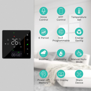 <span class=keywords><strong>2025</strong></span> chuyun wifi thông minh nhiệt để sưởi ấm gas Máy nước nóng điều khiển nhiệt độ sàn điện - Product Image 5