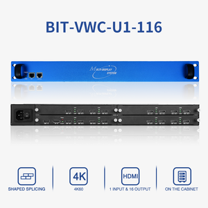 4 k60 1 in 16 Out 4x4 8x2 Controller a parete con giunzione a latenza Zero con garanzia di 3 anni per espositori - Product Image 3