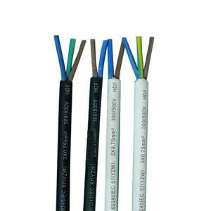 VDE 3G1.0 3G0.75กันน้ำกลางแจ้ง3G2.5 3G1.5 H03RN-F H05RR-F H05RN-F สายเคเบิลยาง H07RN-F - Product Image 2