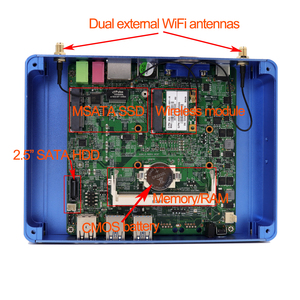 ミニPCIntel Core i3 i5 i7 5005U 6157U 6660U 5405U 6405U Windows 10 Win11 Linux Ubuntu OfficeデスクトップHTPCパーソナルコンピューター - Product Image 3