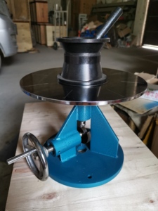 Cement Mortar Flow Table Apparatus for Cement Mortar Fluidity Tester/(ASTM) Manual (hand Operated /Motorized ) - Product Image 6