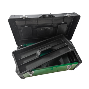 专业手推车工具箱硬塑料可堆叠可移动抽屉工具车橱柜带轮子工具箱 - Product Image 4