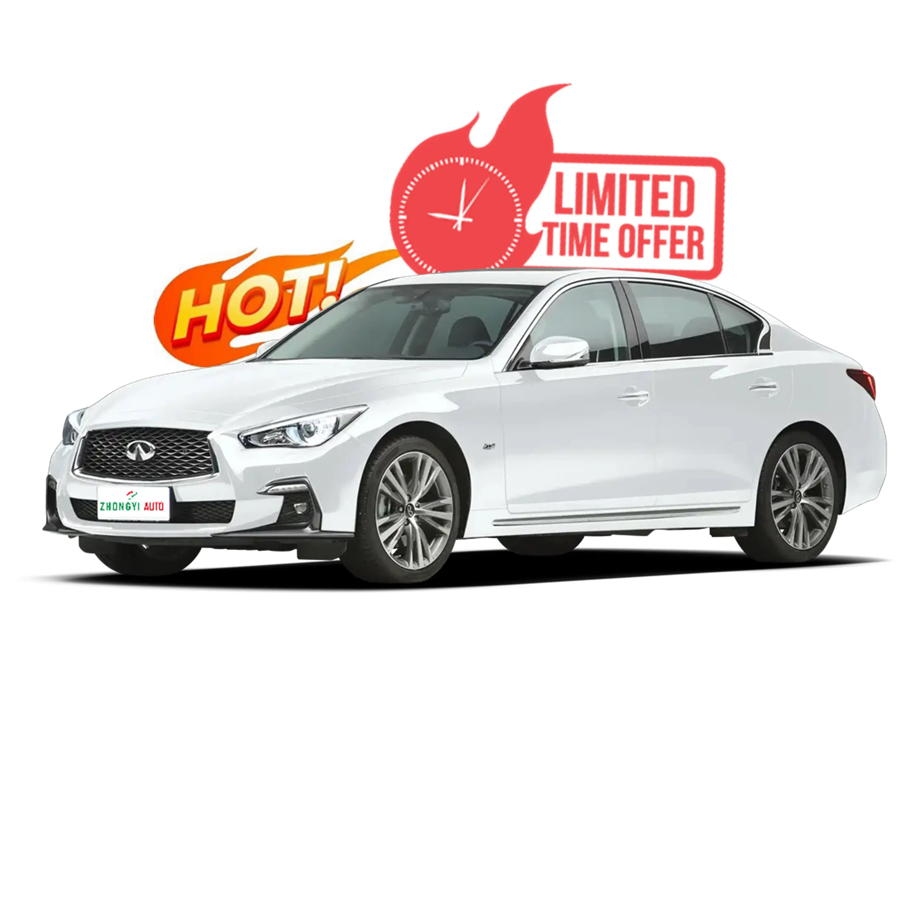 INFINITI Q50 L 간절한 돈 최고 품질 4 도어 5 시트 세단 하이브리드 ev 자동차 중국 새 차