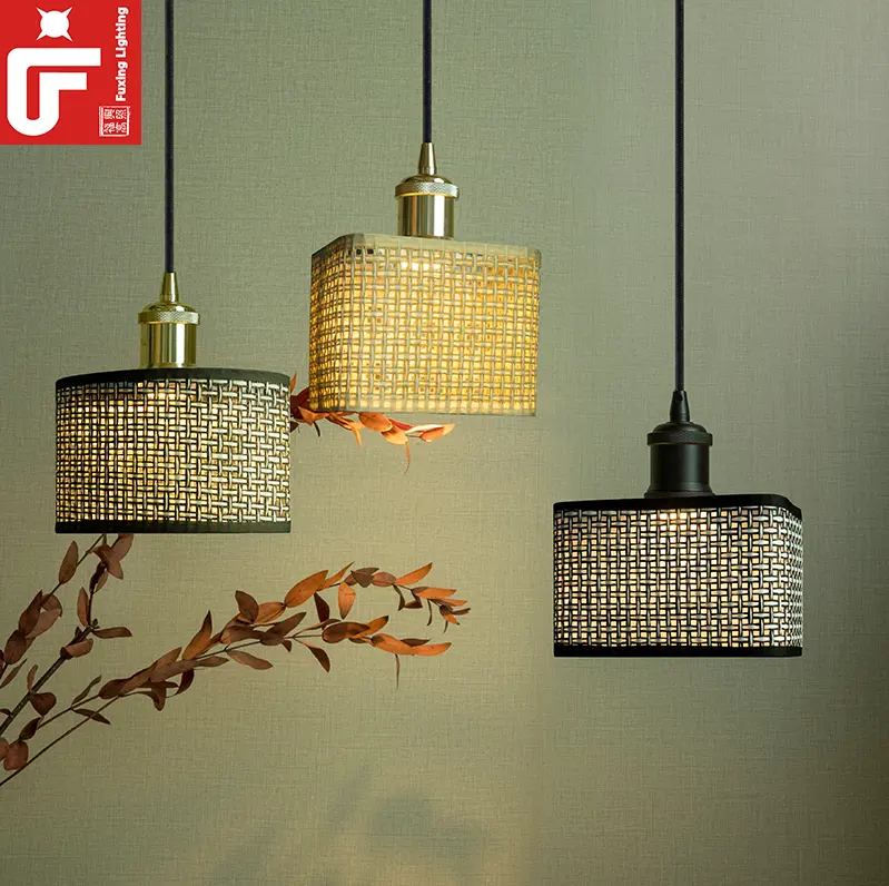 Moderne Luxe Vintage Stof Lampenkappen Edison Nieuw Design Bollendecoratie Met Vintage Bollen