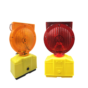 Trafik uyarı konileri güneş yol uyarı ışığı yol güvenliği dikkat yanıp sönen Led lamba fabrika fiyat - Product Image 1