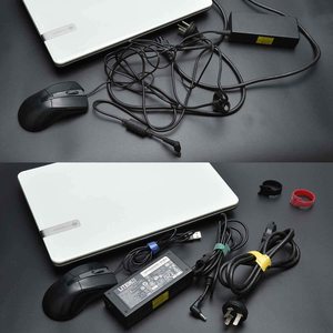 12厘米钩环电缆扎带双面自紧握背靠背可调尼龙钩环扣带 - Product Image 4
