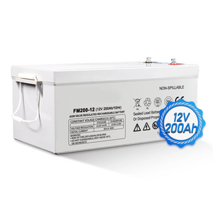 12 V 200AH 300AH厂家价格太阳能电池12伏AGM凝胶密封高尔夫汽车铅酸电池