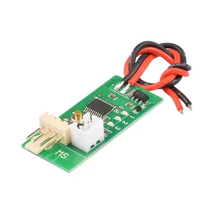PCファン用の動作範囲8-18Vの12VPWM4線式温度速度コントローラーガバナーモジュール - Product Image 1