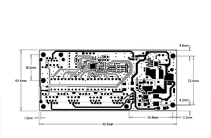 5พอร์ตอีเธอร์เน็ตสวิตช์ PCB กับ POE 100Mbps โมดูลสวิตช์ PoE โมดูลเครือข่ายสวิตช์