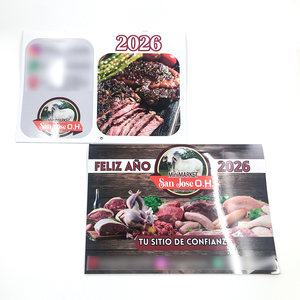 Quảng cáo tùy chỉnh logo in yên khâu ràng buộc giấy tráng cao cấp văn phòng 2026 bàn lịch - Product Image 3