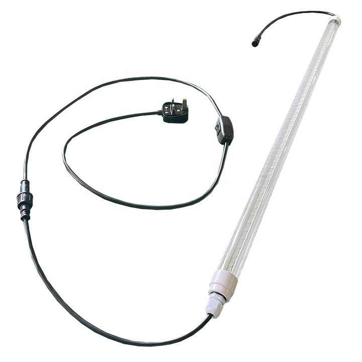 Cina 230V 20W 4ft T5 T8 Ip68 Ip67 Ip65 Perlengkapan Lampu Tabung Led Tunggal