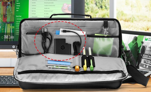 For HP 65W Travel <strong>Power</strong> <strong>Adapter</strong> <strong>USB</strong>-C Laptop Charger with 90W <strong>Output</strong> PD Function AC Port and <strong>Multiple</strong> Protections for Travel - Product Image 5