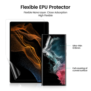 Bán buôn Dễ dàng cài đặt <span class=keywords><strong>iPhone</strong></span> 15 16 17 Pro Max siêu điện thoại thông minh phim TPU EPU Hydrogel HD chống gián điệp UV Phim điện thoại bảo vệ màn hình - Product Image 2