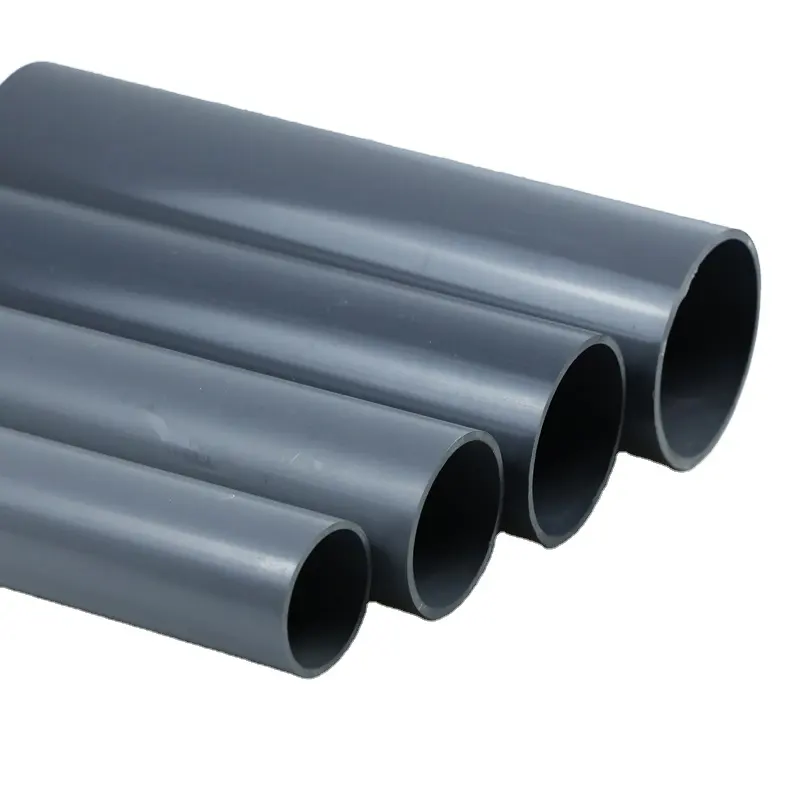 Fabrika fiyat çeşitli çap OEM ODM özelleştirilmiş PVC boru 12 inç çaplı PVC esnek boru fiyat listesi PVC elektrik borusu