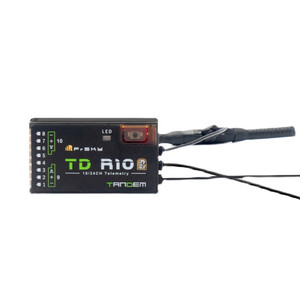 Новый FrSky TD R10 2,4 ГГц 900 МГц двухчастотный приемник 10CH PWM канальный приемник для дистанционного управления самолета вертолета дрона - Product Image 1
