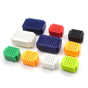 Pz/lotto 7 25/55 Mini Breadboard senza saldatura prototipo di pannello di prova per il pane 25 fori 55 fori sette colori per Arduino - Product Image 1