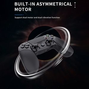PS4 PS3 PC 6轴3D陀螺仪传感器音频功能双冲击触摸面板的高质量无线游戏控制器 - Product Image 6