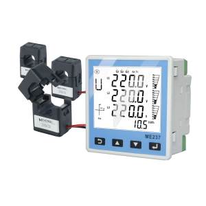Meatrol ME237スマート三相パワーアナライザーエネルギーメーターRS485CTスイッチ出力 - Product Image 1