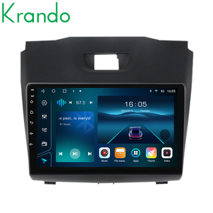 Krando Android 12.0 9&quot; Multimedia Car Radio Player for Chevrolet <strong>TrailBlazer</strong> Isuzu D-Max 2012 - 2018 Auto Upgrade WIFI 4G - Product Image 3