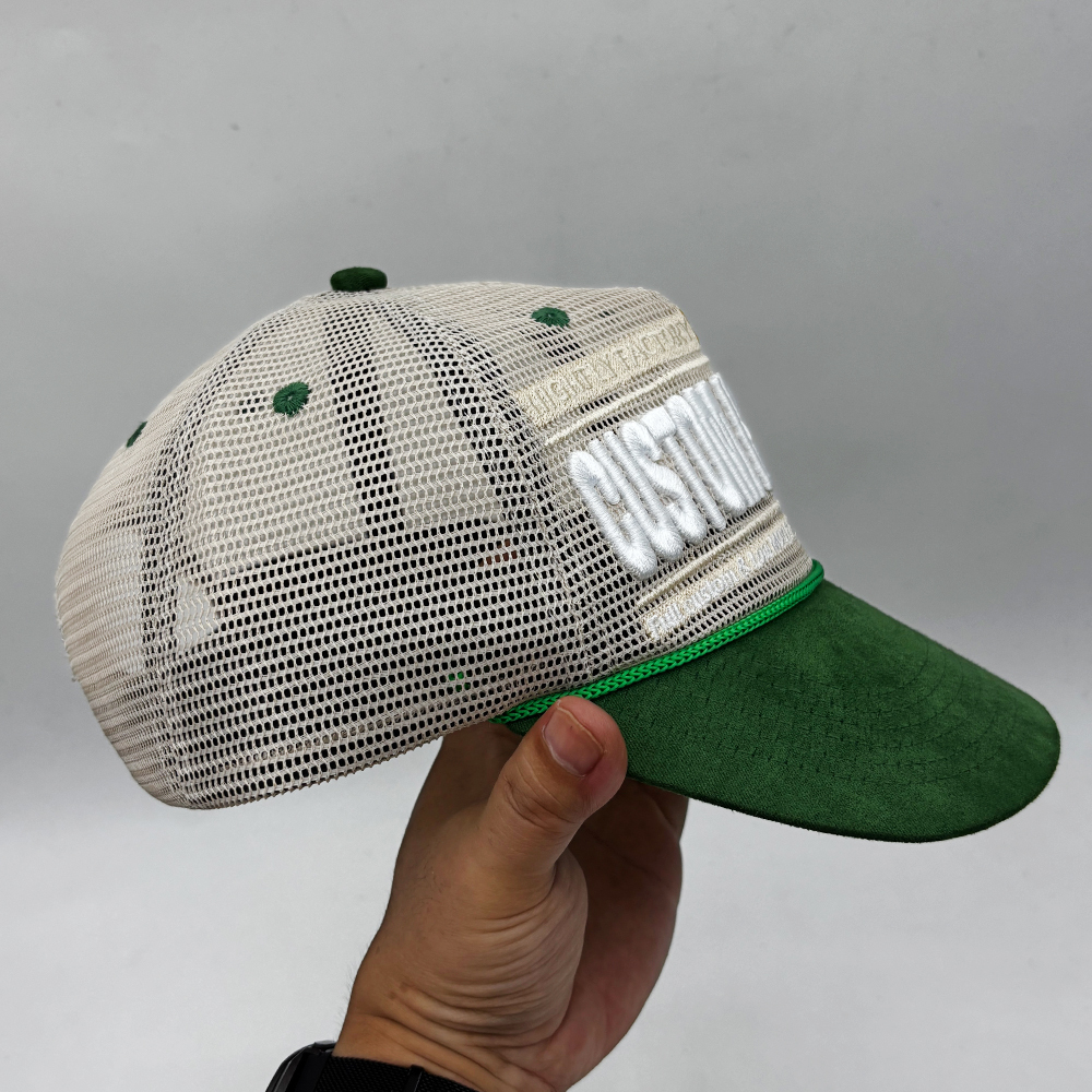 Beige y verde