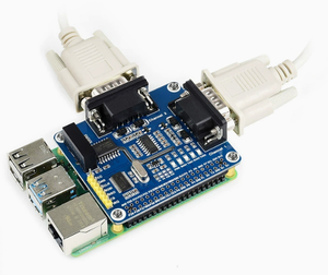 FYX Raspberry PI 2 vías RS232 convertidor placa de expansión serie de doble canal aislado 9 pines macho SPI puerto serie RS232 de doble canal - Product Image 5