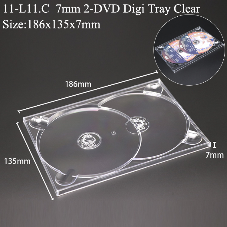 Bandeja Digi de 2 DVD de 7 mm L11