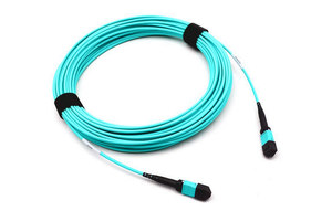Customized Length MTP MPO APC 16 Fiber Core OM4 Multimode Elite <strong>Cable</strong> for 400G 2x100G <strong>Network</strong> Connection QSFP-DD - Product Image 2