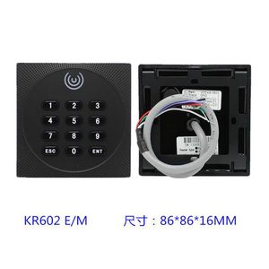 ZKT เครื่องล็อคประตูอัจฉริยะระบบรักษาความปลอดภัยใน KR602E, เครื่องอ่านการ์ด RFID แป้นพิมพ์ ZK กันน้ำ - Product Image 4