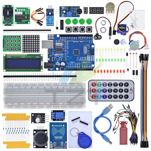 TZT NEUESTES RFID-Starter-Kit für Arduino Uno R3 - Uno R3 Steck brett und Halter Schrittmotor/Servo/1602 LCD/Überbrückung kabel/UNO R3 - Product Image 3