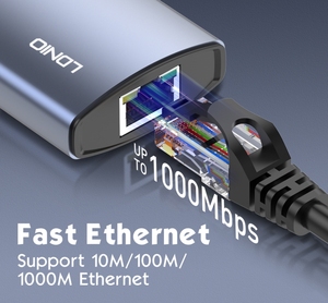 LDNIO DS-15H 5合1 usb-c多端口适配器Thunderbolt 3扩展坞集线器以太网端口Usb 3.0 c型适配器 - Product Image 5