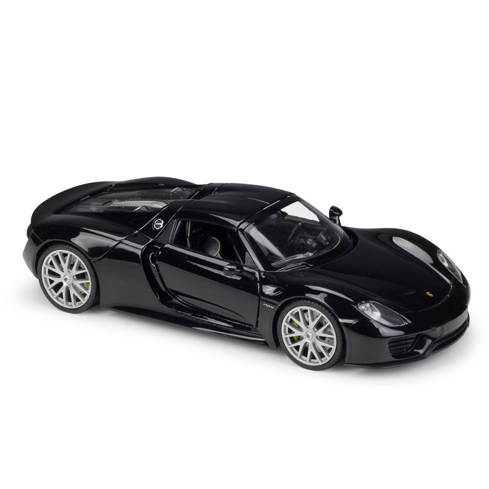 1/24 Parsche 918 spyder nero lucido
