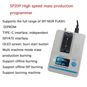 Bruciatore programmatore FLASH ad alta velocità SP20B/SP20F/SP20X/SP20P per moduli elettronici e kit di produzione - Product Image 5