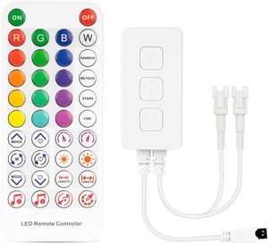 FairyNest WiFi приложение музыка 3-клавишная Кнопка SP511E светодиодный контроллер WS2811 WS2812B полноцветный RGB Пиксельная полоса SPI светодиодный контроллер диммеры - Product Image 1