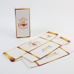Thin Instructions Single Small Cheap Folding Cosmetic Portable Gift <strong>10x10</strong> Custom Packing Small Folding Paper <strong>Box</strong> - Product Image 4