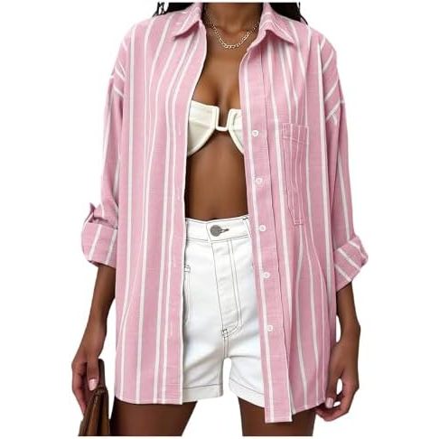 Mauve Purple Striped