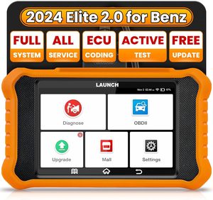 EE. UU. Almacén DE LA UE 2025 LAUNCH Creader Elite 2,0 para Mercedes Benz All System OBD2 Herramienta de diagnóstico Lector de código automático - Product Image 2