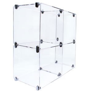 Bespoke Easy to Assemble clear Acrylic Modular <strong>Display</strong> <strong>Cube</strong> Box Fixed with Hardware Connection - Product Image 6
