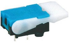 2P2T Mini elektronik telefon kanca anahtarı 2 pozisyon plastik Mini trafo Push Button anahtarları 1NO1NC kombinasyonu Max 1A - Product Image 6