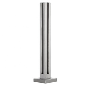 Kunden spezifischer Glaszaun Outdoor Balustrade Glas handlauf