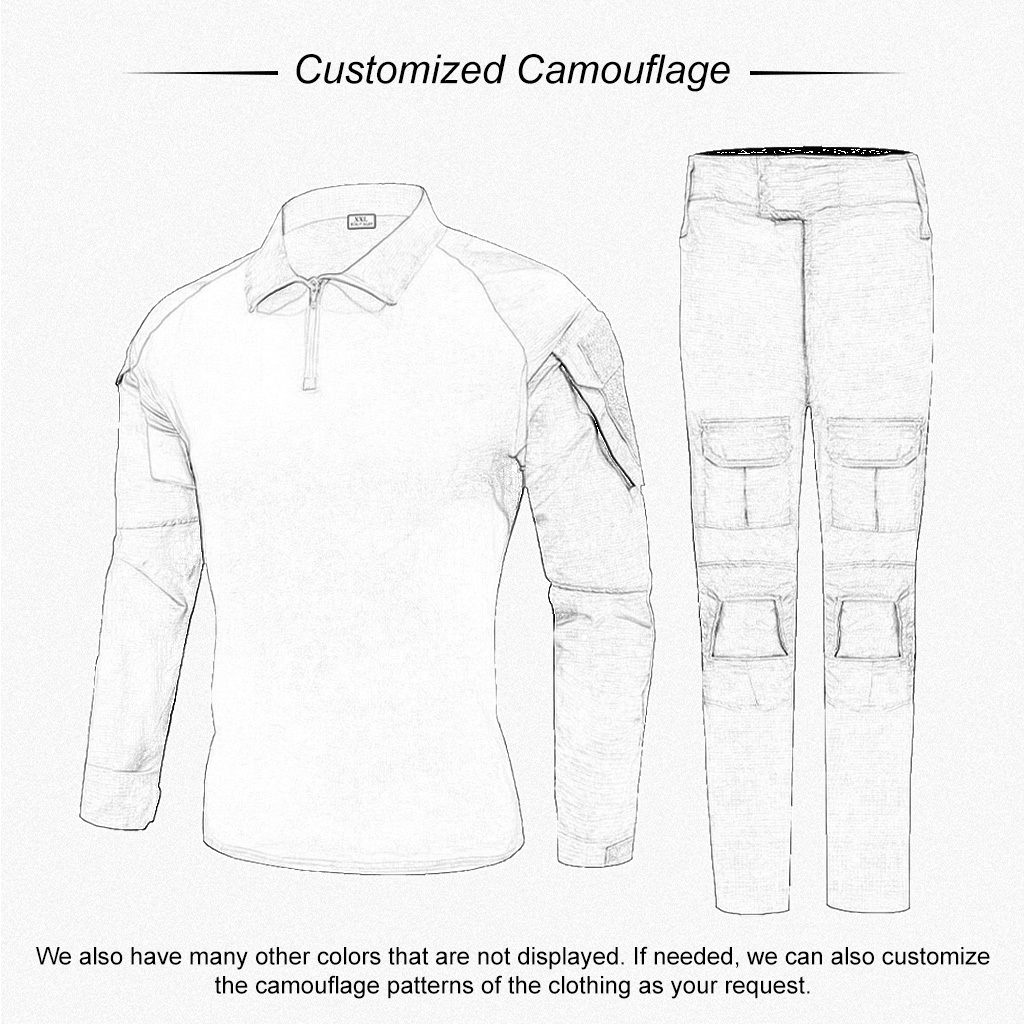 Camouflage adapté aux besoins du client