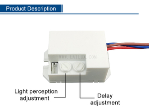 AC220V Smart Cabinet LED Sensore di Luce Interruttore con Ritardo Regolabile PIR a Infrarosso Corpo Umano Rilevatore di Movimento Piccolo Interruttore Sonda - Product Image 5