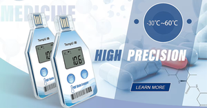 Premium-Line Temperaturregler USB Thermischer Feuchtigkeits-Datenlogger Monitor Kunststoff ODM IP67 - Product Image 5