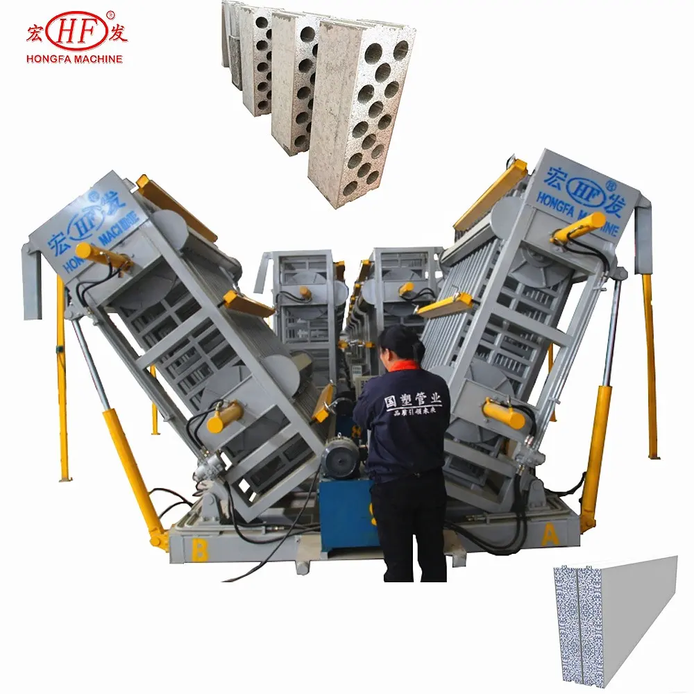 fully automatic high capacity lightweight wall panel machine for eps concrete panel precast concrete fence post moulds