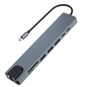 USB ฮับ4K ตัวขยายหน้าจอแยกชนิด C ไปยัง HDMI หก-in-one Docking Station พร้อม USB 3.0อินเตอร์เฟซ - Product Image 6