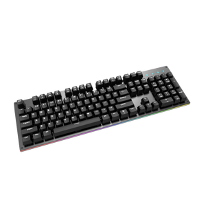 Teclado mecánico con cable de 104 teclas con iluminación de color Material ABS Idioma inglés para juegos - Product Image 2