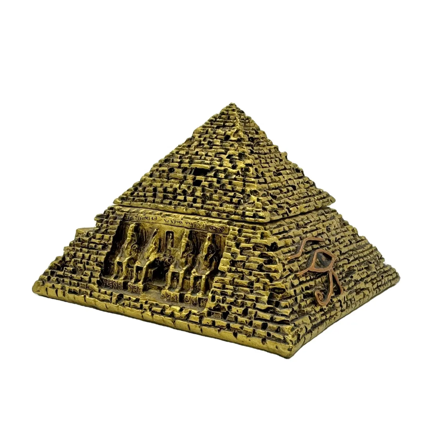 Statua egiziana scatola di immagazzinaggio egitto souvenir pyramide