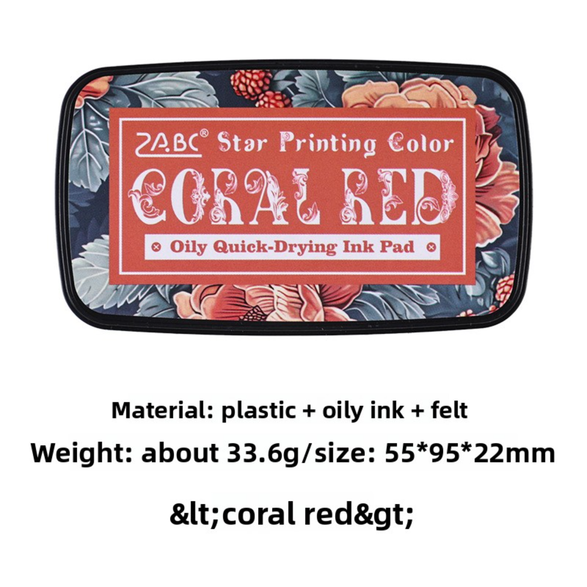 5 rojo coral
